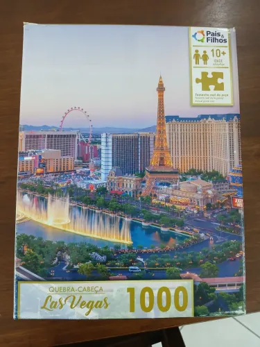 Quebra cabeça 1000 peças Las Vegas