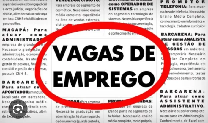 Vaga de garçom-atendimento 