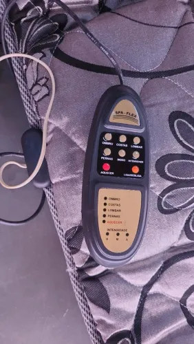 Colchonete massageador SPA flex com aquecimento