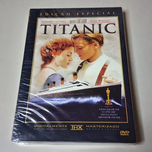 DVD Titanic Duplo Dublagem Clássica Original Lacrado