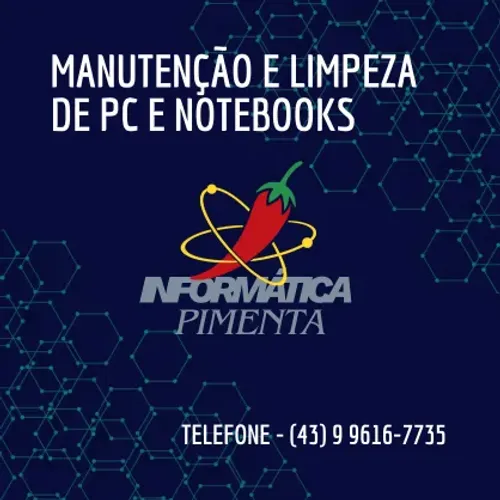 Manutenção e Limpeza de PC e Notebook