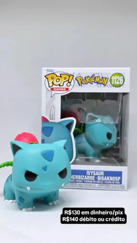 Funko Pop Ivysaur 1126