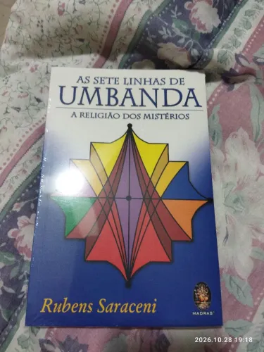 Vendo livro As Sete Linhas da Umbanda de Rubens Saraceni Novo