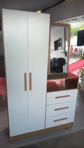 Cômoda Com Espelho Nova Produto Na Caixa/Entrega É Montagem Disponível