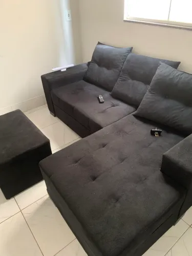 Sofá preto