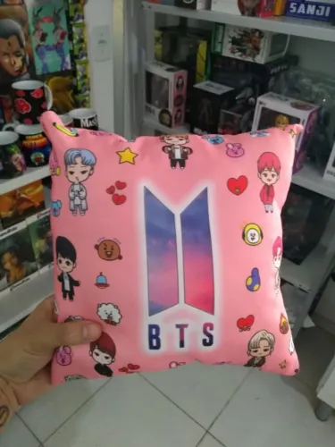 Almofada BT21 - Kpop Bts - NerdDog Store Chimmy Cooky Tata Koya Shooky Mang Van RJ