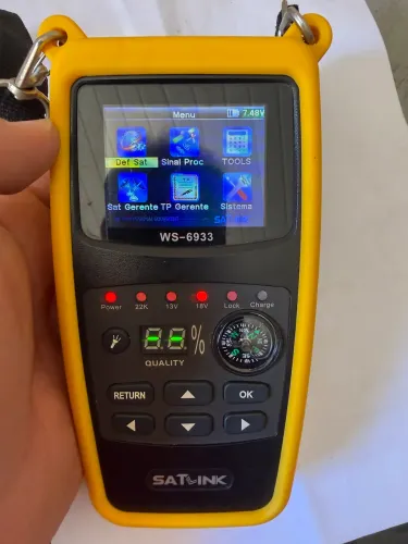 Localizador de satélite satlink