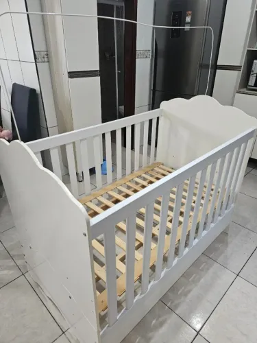 VENDO - Berço vira cama 1,36x0,78