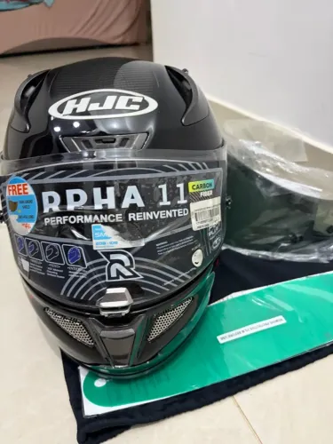 Capacete HJC carbon bleer