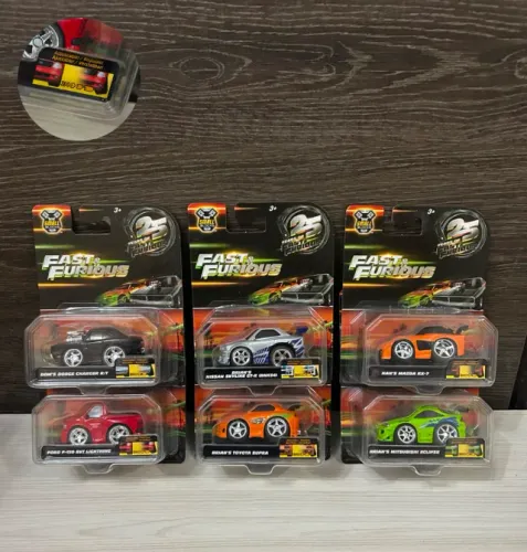 Jada Set Tooned Velozes e Furiosos 6/6