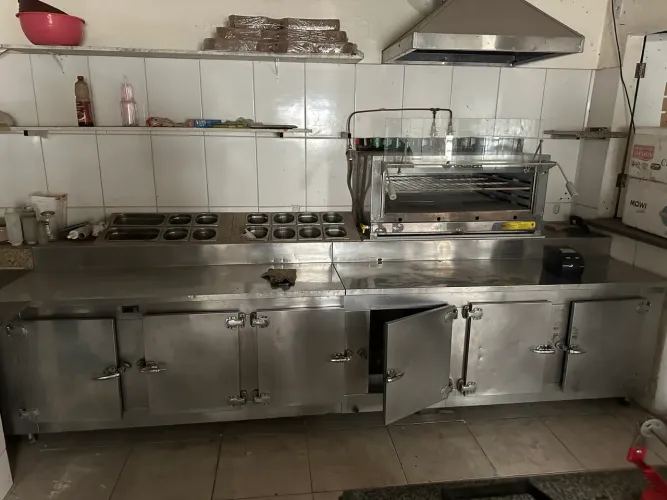 Pizzaria e hamburgueria completa
