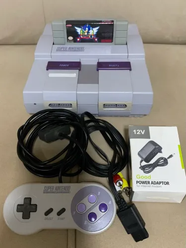 Super Nintendo novo zerado