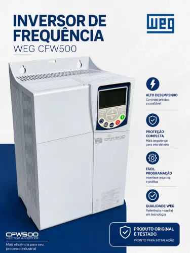 INVERSOR DE FREQUENCIA WEG CFW500