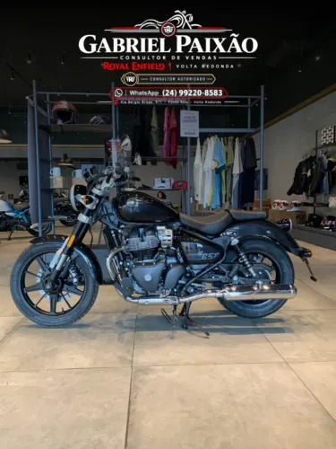 GABRIEL - ROYAL ENFIELD SUPER METEOR 650cc ASTRAL BLACK 2026/2027