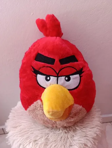 Mochila de pelúcia Angry birds