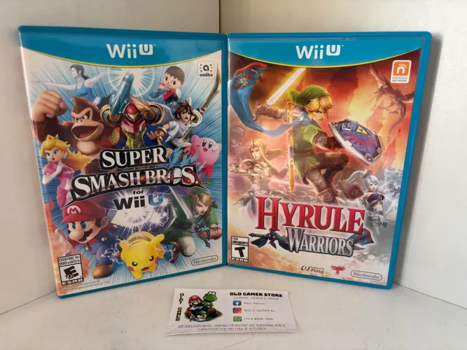 Jogos para wii u zelda e super smash bros