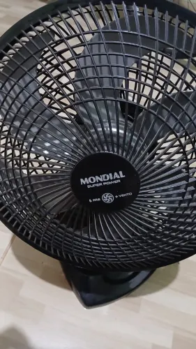 entilador de Mesa 30cm Super Power Mondial 60W VSP-30-B 220volts