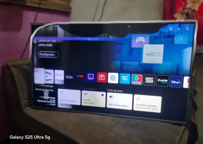 (LEIA O ANÚNCIO) SMARTV 4K LG 50 POLEGADAS PARA USAR DA FORMA QUE ESTÁ OU CONSERTAR