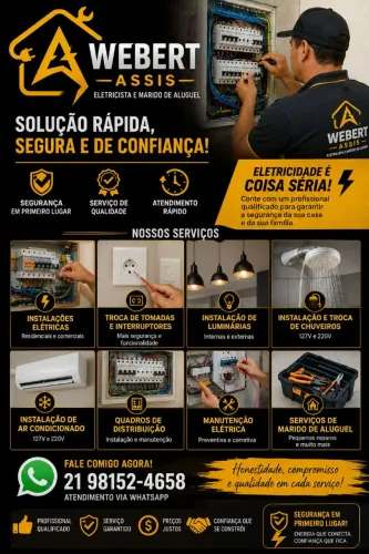 Eletricista e Marido de Aluguel