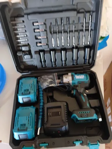 Parafusadeira elétrica a bateria makita