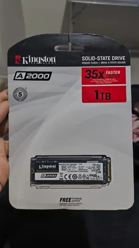 SSD Kingston 1TB SATA - Alta Performance | Novo