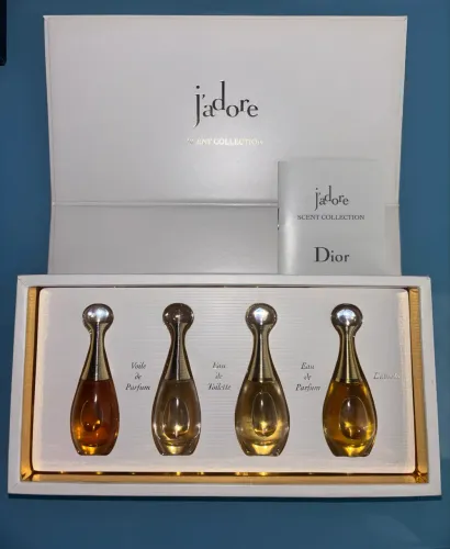 Dior J?adore Scent Collection - 4 Perfumes Femininos - 4ml cada