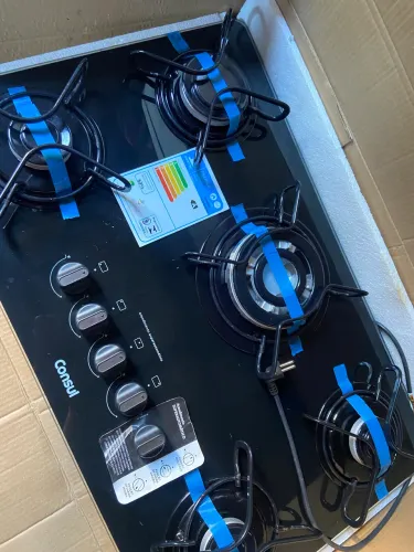 Cooktop Consul 5 bocas CDD75AEUNA Novo na Caixa com Nota