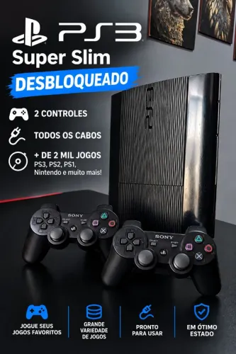 Ps3 super slim desbloqueado