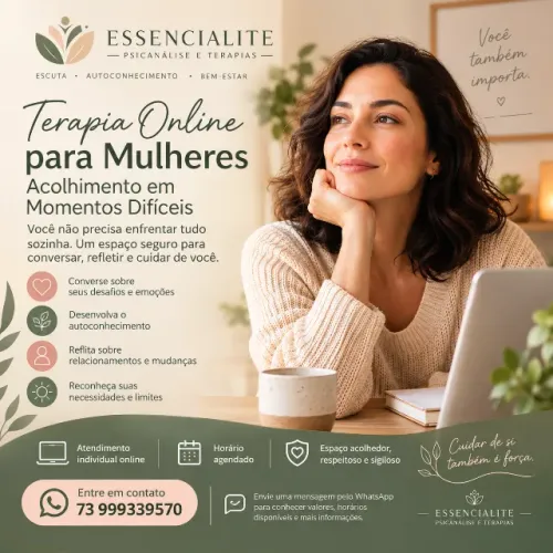 Terapia Online | Autoconhecimento e Desenvolvimento Pessoal