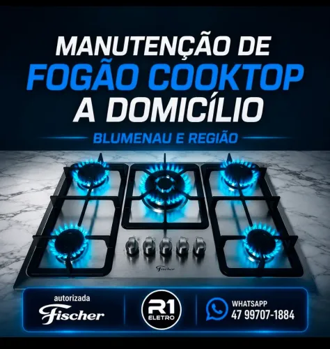 MANUTENÇÃO DE FOGÃO COOKTOP A DOMICÍLIO