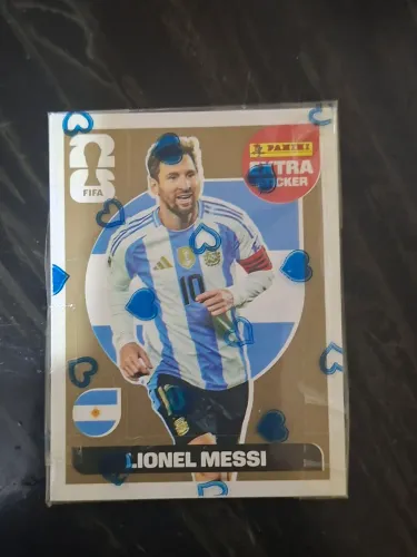 FIGURINHA EXTRA GOLD (Ouro) - Lionel Messi | ÁLBUM DA COPA DO MUNDO 2026