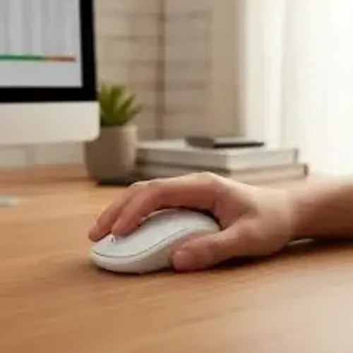 MOUSE BRANCO NMS-007