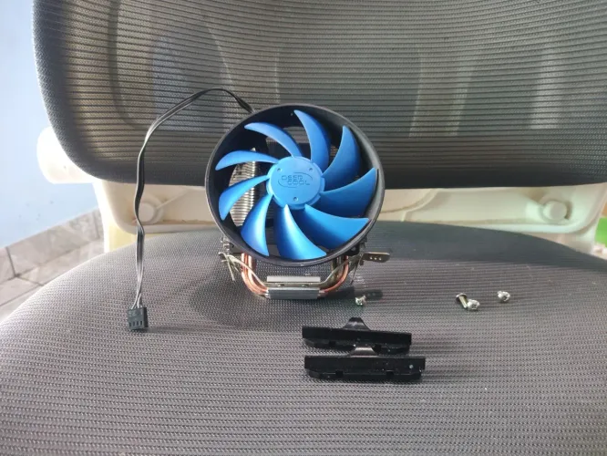 Cooler DeepCool com Ventoinha Azul 120mm