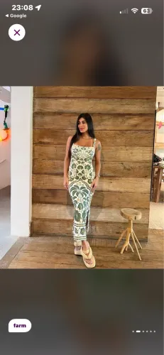 Vestido farm PP