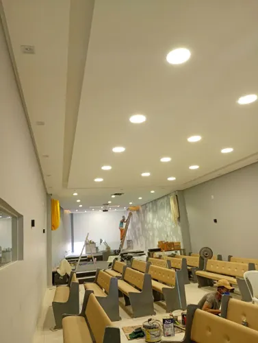 Forro de drywall parede forró 