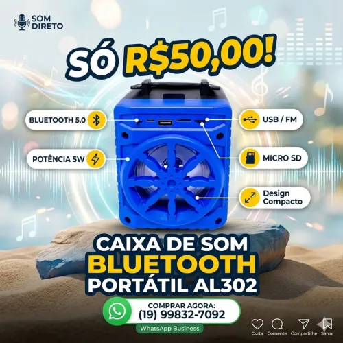 Caixa bluetooth 