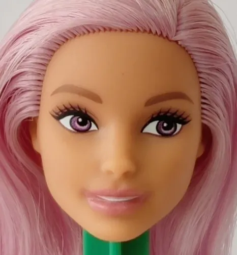 Cabeça Barbie Pop Star