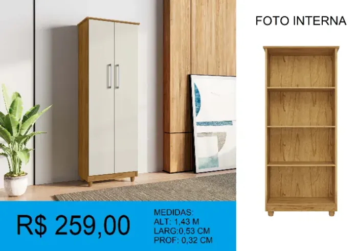 Multi uso para organização - Entrega e Montagem GRATIS