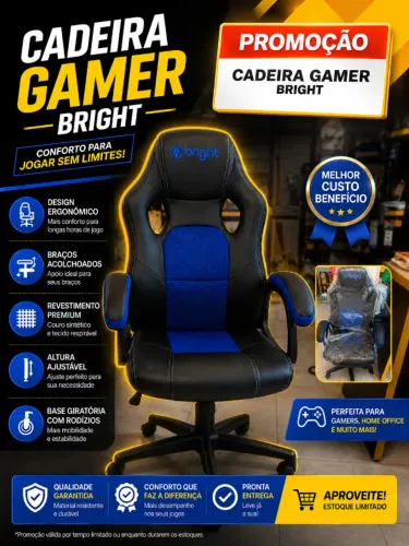 Cadeira Gamer Bright