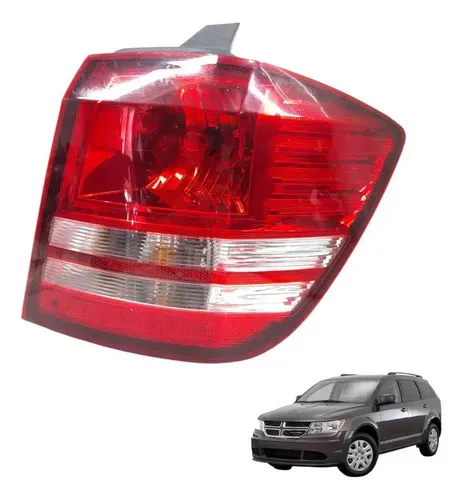 Lanterna Lado Direito Dodge Journey 2010 Direito/passageiro Vermelho