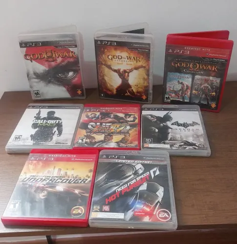 Kit jogos de ps3
