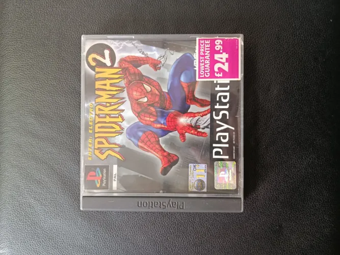 Jogo PS1 Spider-Man 2 Enter Electro Original (Testado)Spider