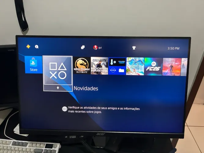Ps4 pro 1tb desbloqueado versão 12.50