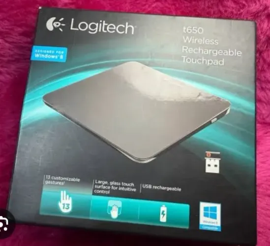 Touchpad Recarregável Logitech T650 para Windows