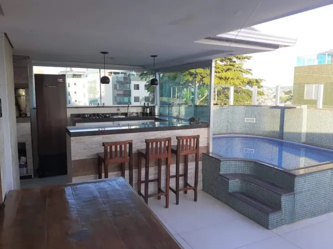 Cobertura duplex 4 quartos à venda no Dona Clara