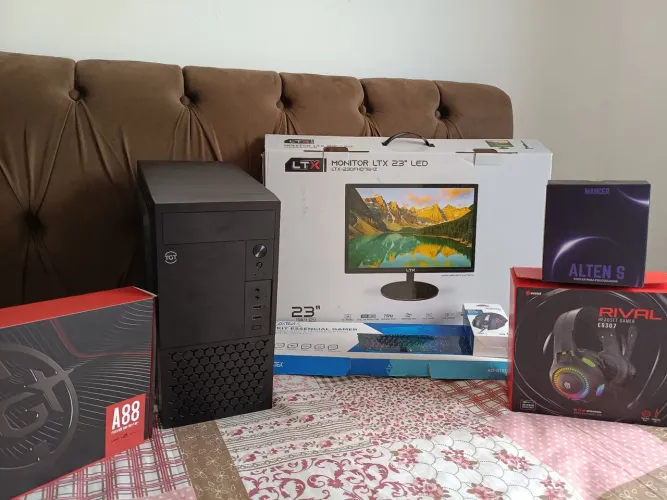 Pc Gamer Completo monitor teclado mouse
