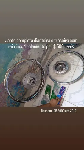 Tudo novo, menos a bomba de combustível 