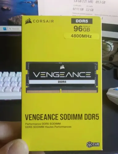 Memória RAM DDR5 96gb 2x48gb 10x sem juros frete grátis