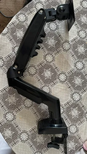 Suporte articulado de mesa, pistão para monitor