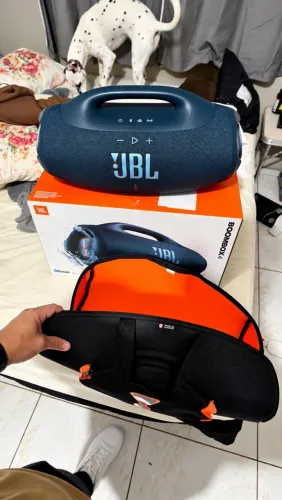 JBL Boombox 4 Azul Nova Garantia